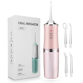 Cheapest [SG] Water Floss/ Oral Water Irrigator/ Dental Flosser Portable Rechargeable/ Electric 3 Modes Floss Teeth & Gums