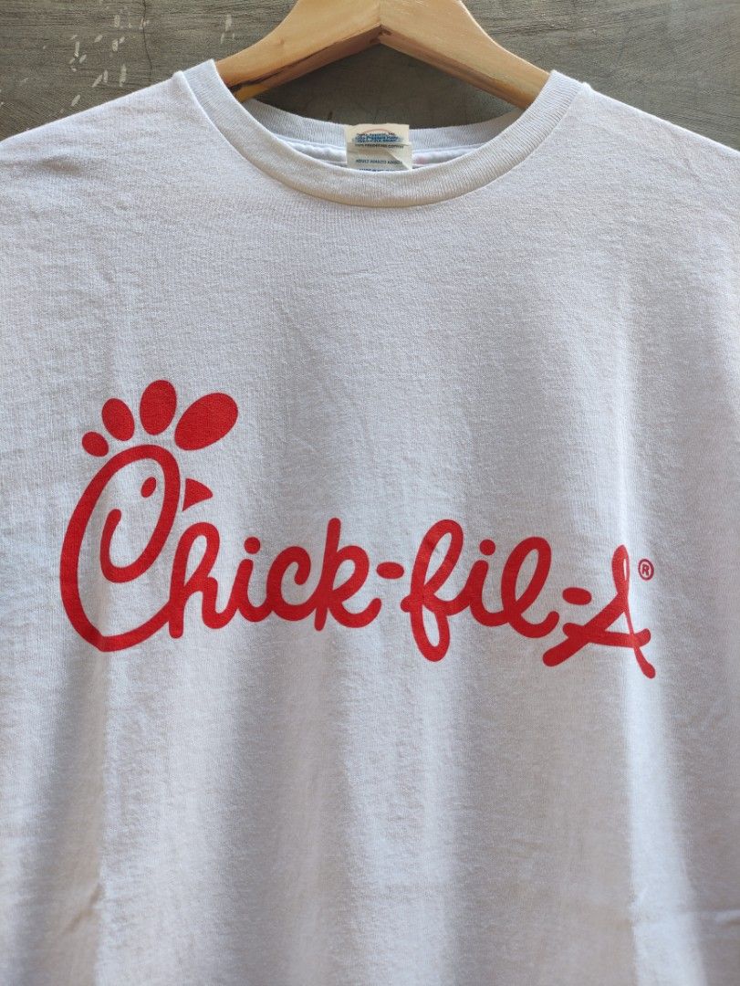 ChickFilA Shirt, Men's Fashion, Tops & Sets, Tshirts & Polo Shirts on
