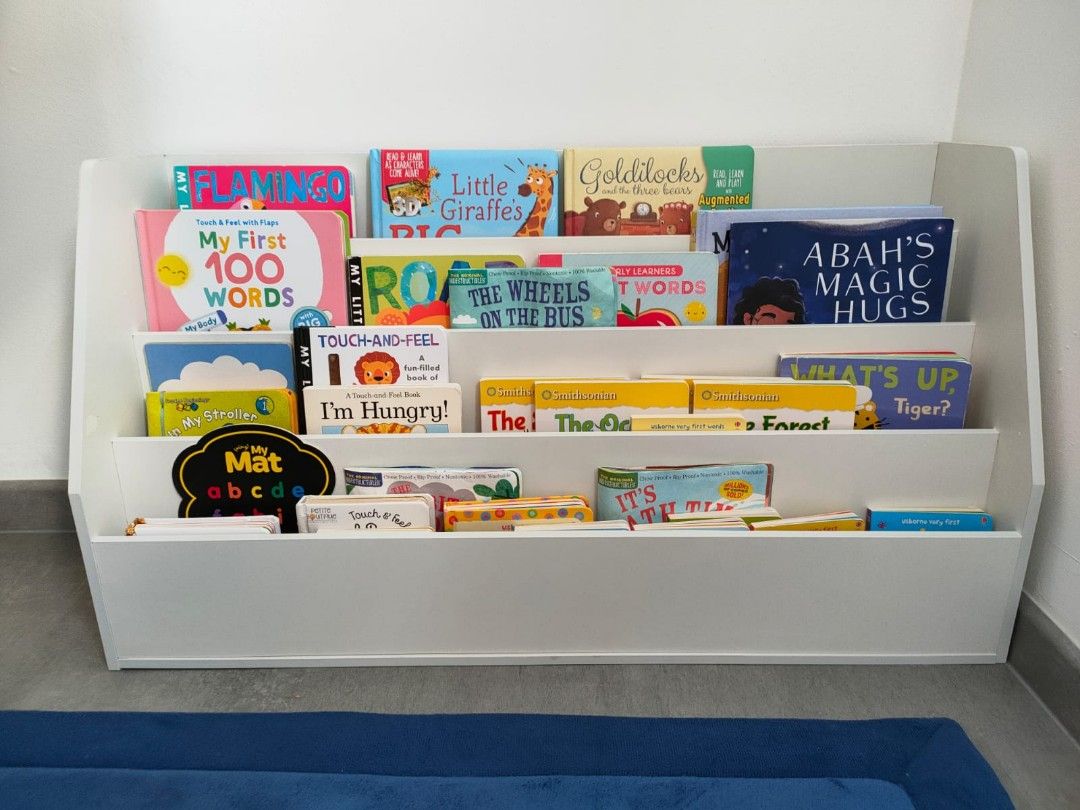 Children Book Shelf Reading Rack, Furniture & Home Living, Furniture ...