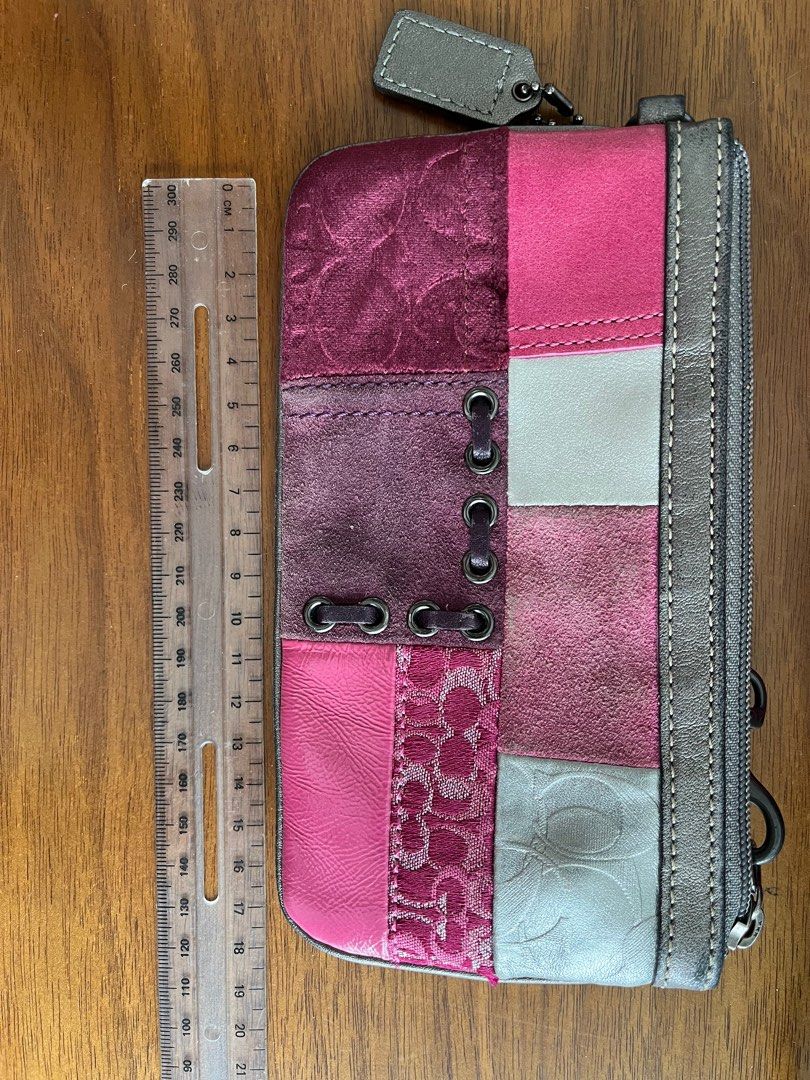 Coach money pouch