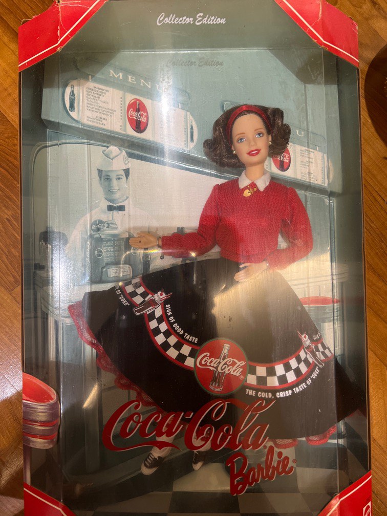 Coca-cola Barbie, Hobbies & Toys, Toys & Games On Carousell