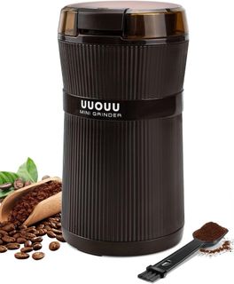 SHARDOR Electric Coffee Grinder Mill with Stainless Steel Blades,  1.4oz/40g, Small Coffee Bean Grinder, Black