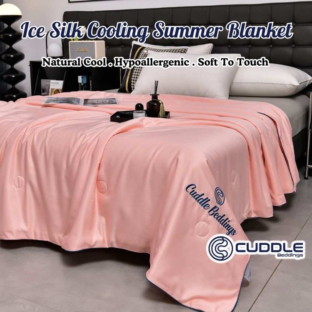 Cool ice and silk summer blanket 2025