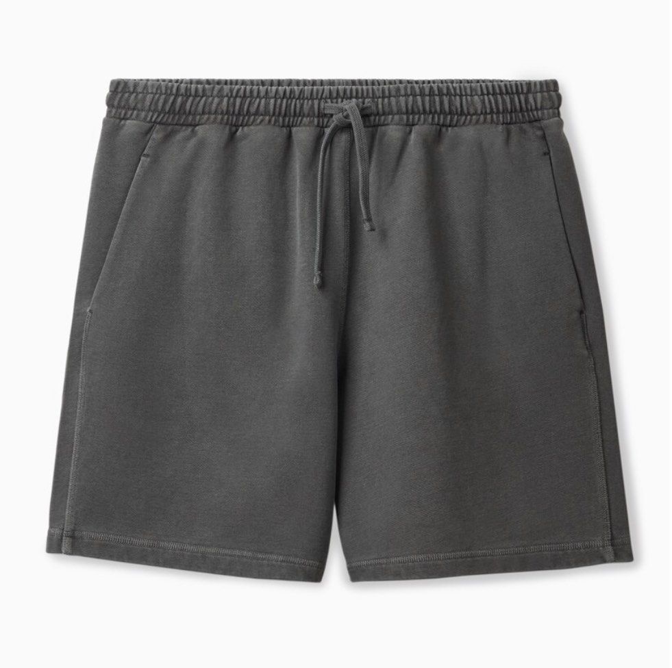 Mens jogger shorts black top