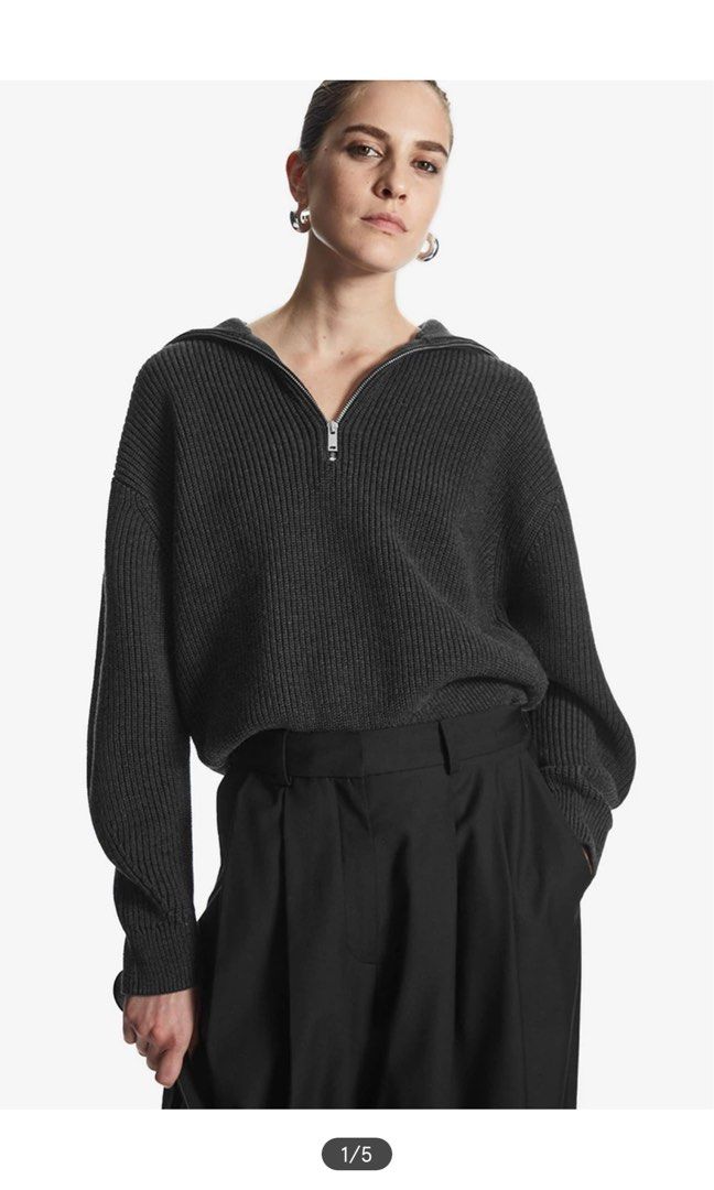 Cos cheap cotton jumper