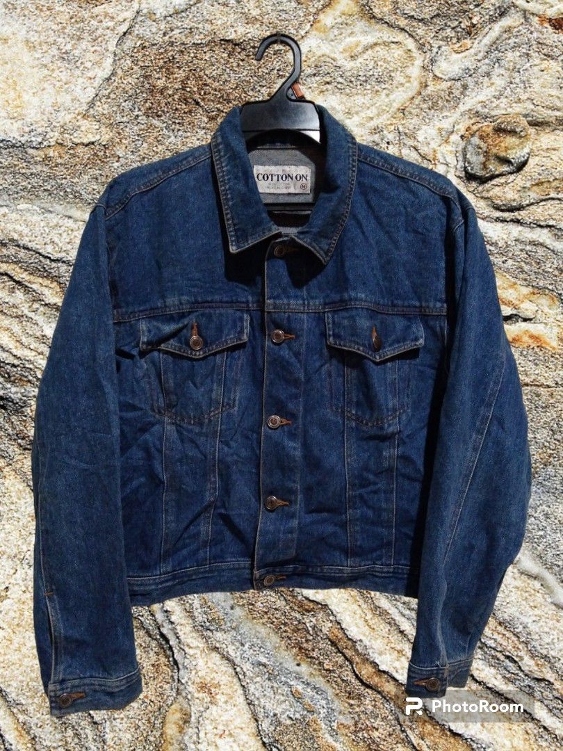 Jaket jeans cotton on best sale
