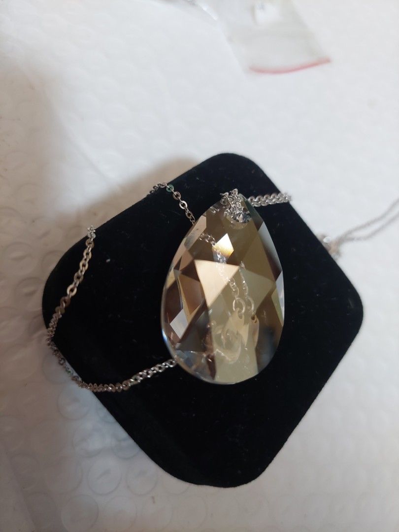 Crystal necklace Women s Fashion Jewelry Organisers Necklaces
