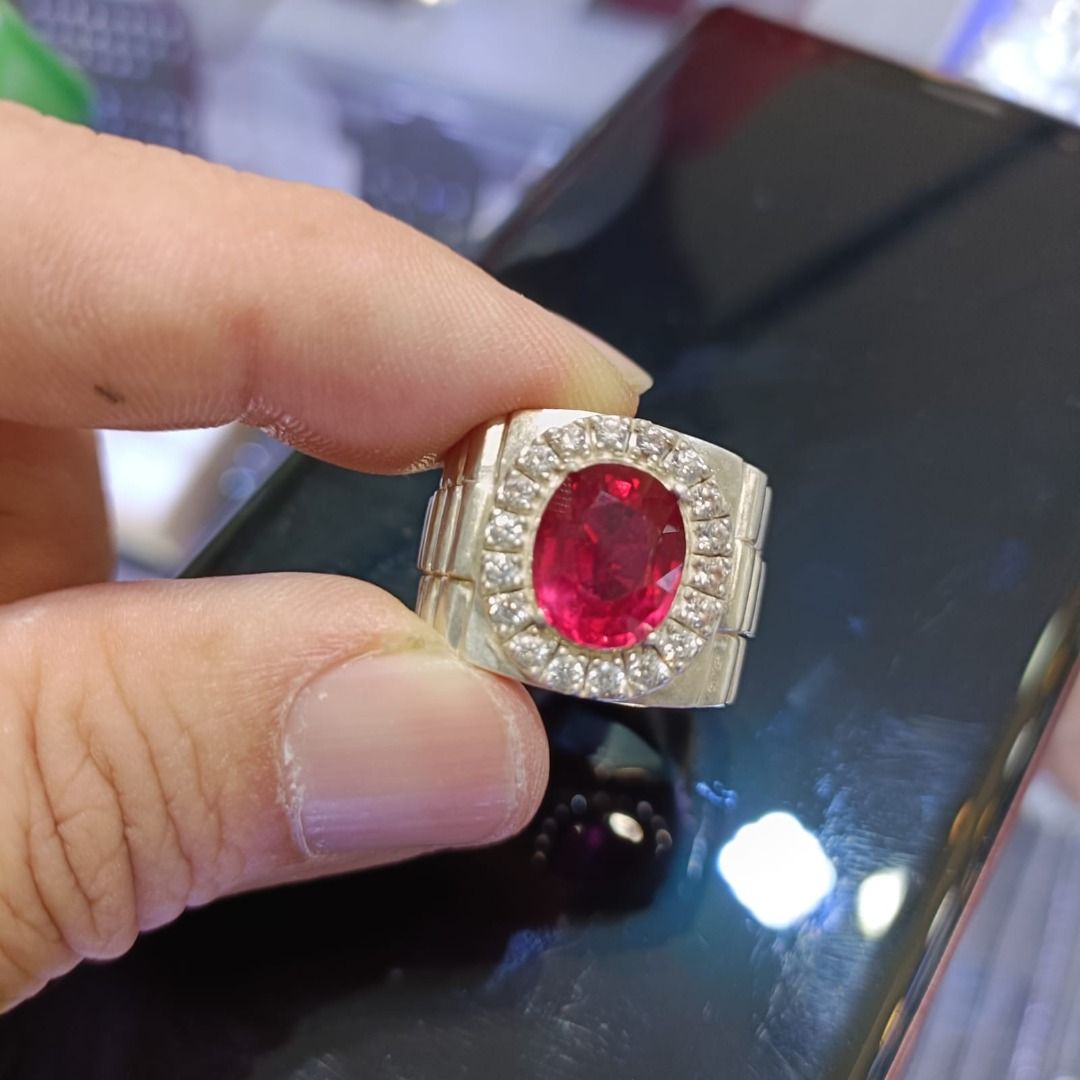 Custom ruby jewelry on sale