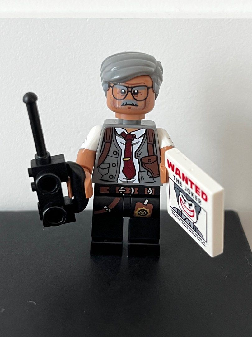 DC LEGO Batman Movie Commissioner Gordon Minifigure Hobbies Toys Toys Games on Carousell