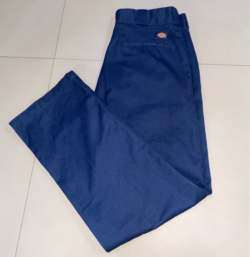 Dickies 874 Work Pants Navy Blue, Men's Fashion, Bottoms, Chinos on