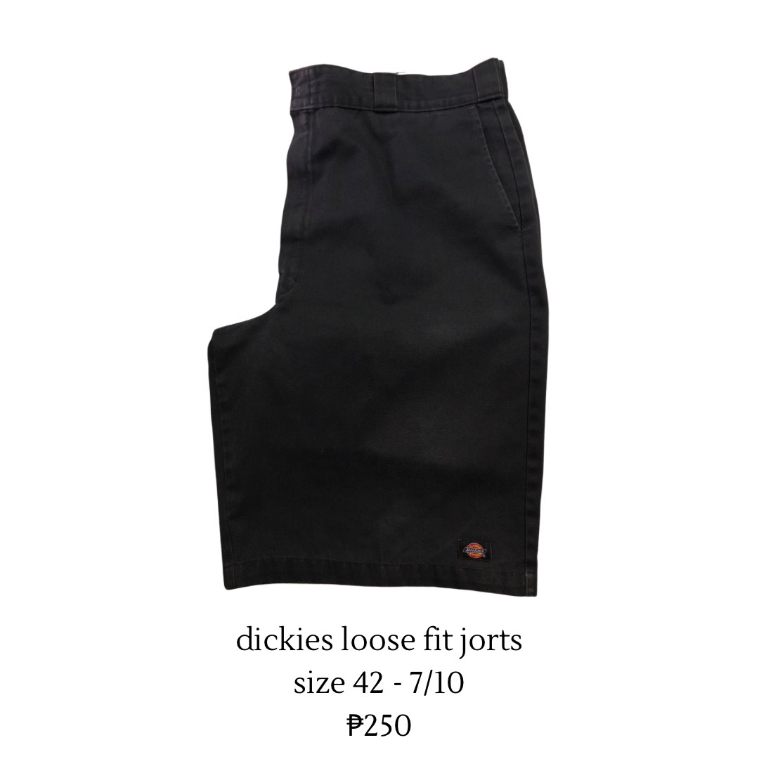 dickies loose fit jeans, Men's Fashion, Bottoms, Shorts on Carousell