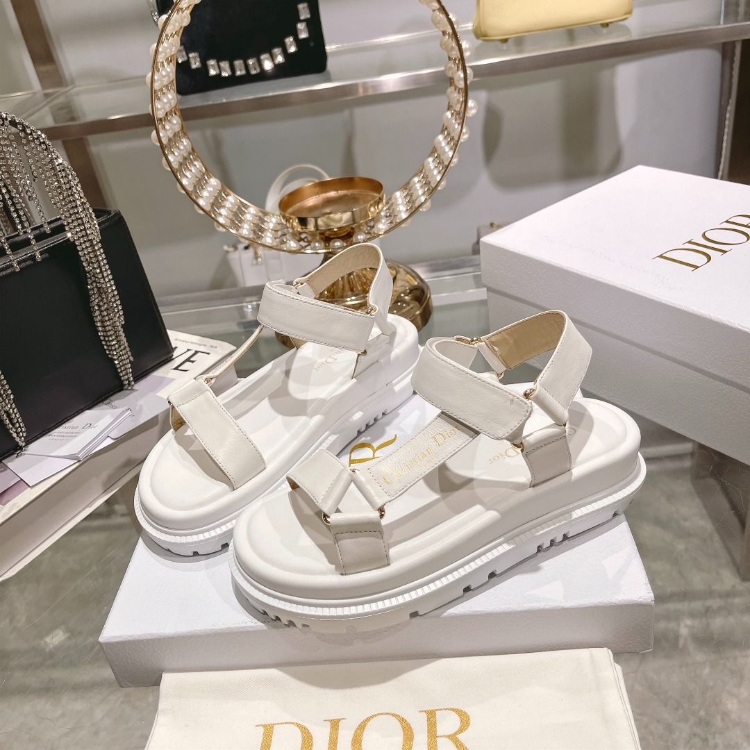 Dior velcro sandals best sale