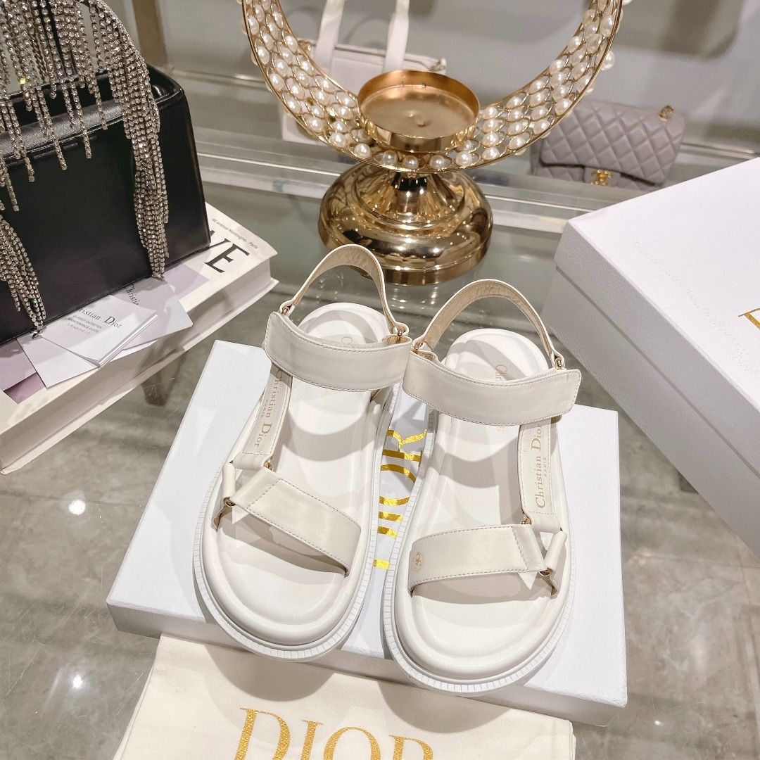 Dior new arrivals velcro sandals