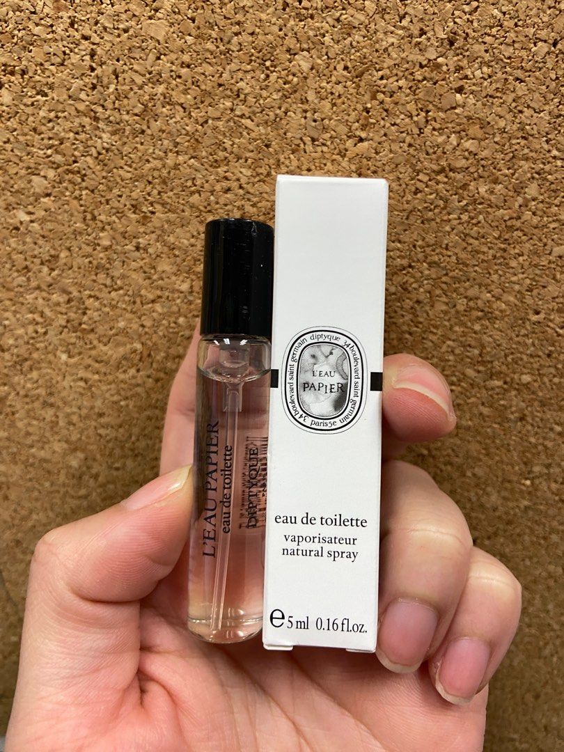 Diptyque L'EAU PAPIER 紙墨之水淡香水5ml 包平郵, 美容＆個人
