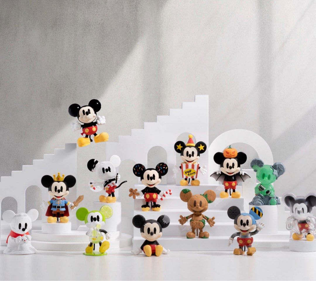 Disney 100th anniversary Mickey Ever-Curious Series Figures