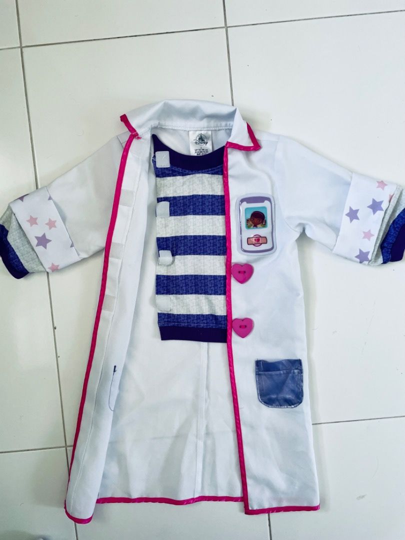 Up to 98cm Official Disney Doctor Set Doc McStuffins Fancy Dress
