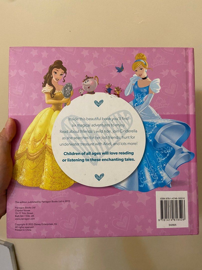 Disney Princess Storybook Collection hardbound, Hobbies & Toys, Books