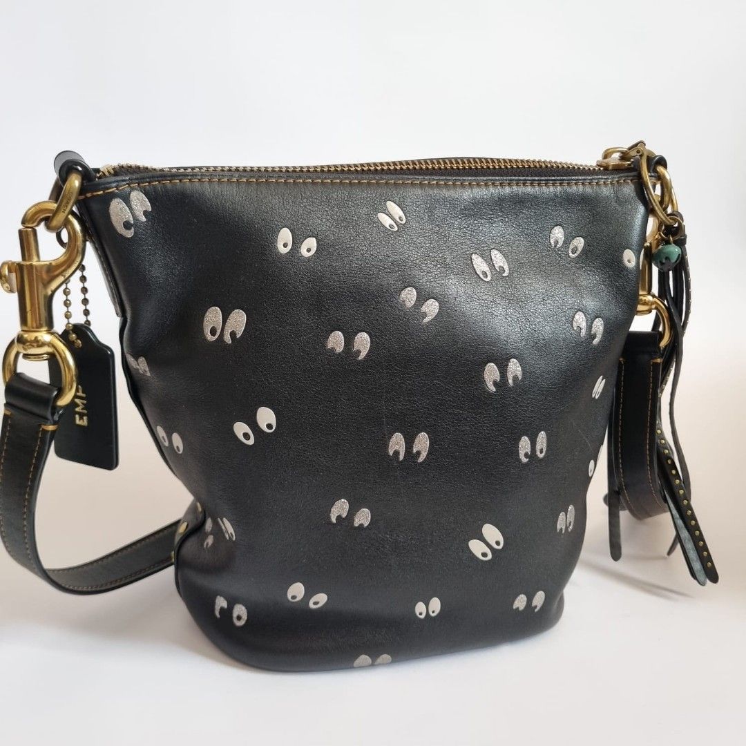 Coach spooky eyes duffle discount
