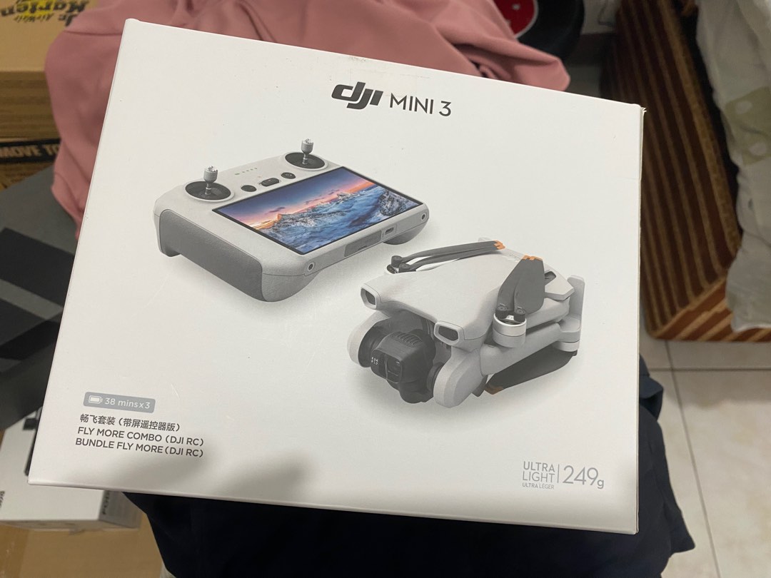 DJI Mini 3 Bundle Fly More Combo DJI RC with original