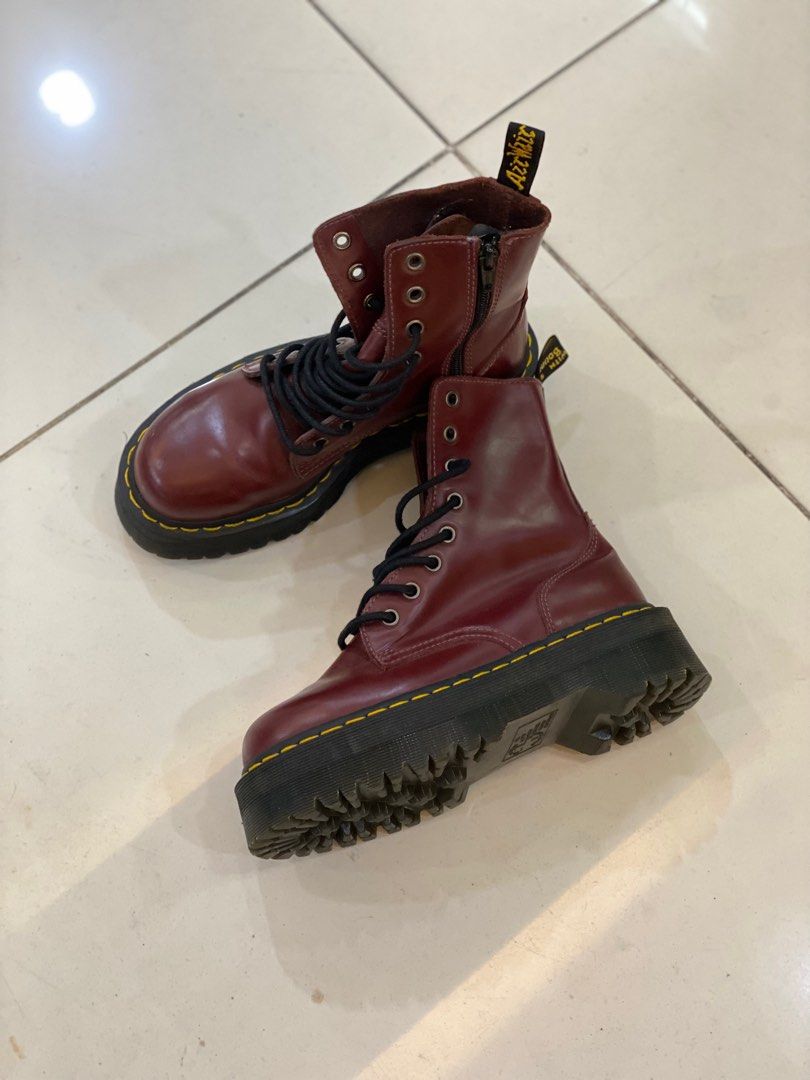 jadon red dr martens