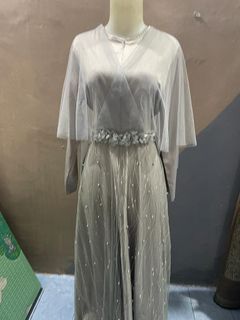 Dress light grey fairy tale