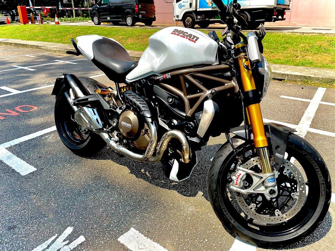 Ducati monster 1200 white outlet