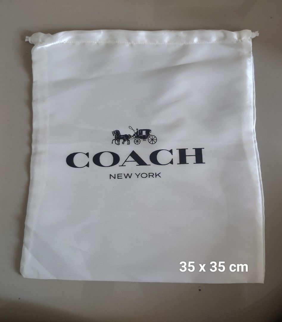 Dust bag shop coach asli