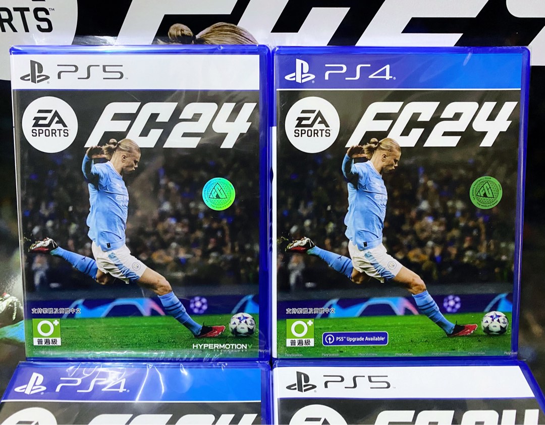 4K60帧】EA Sports FC 24 (FIFA 24), PS4 - PS4 Pro - PS5