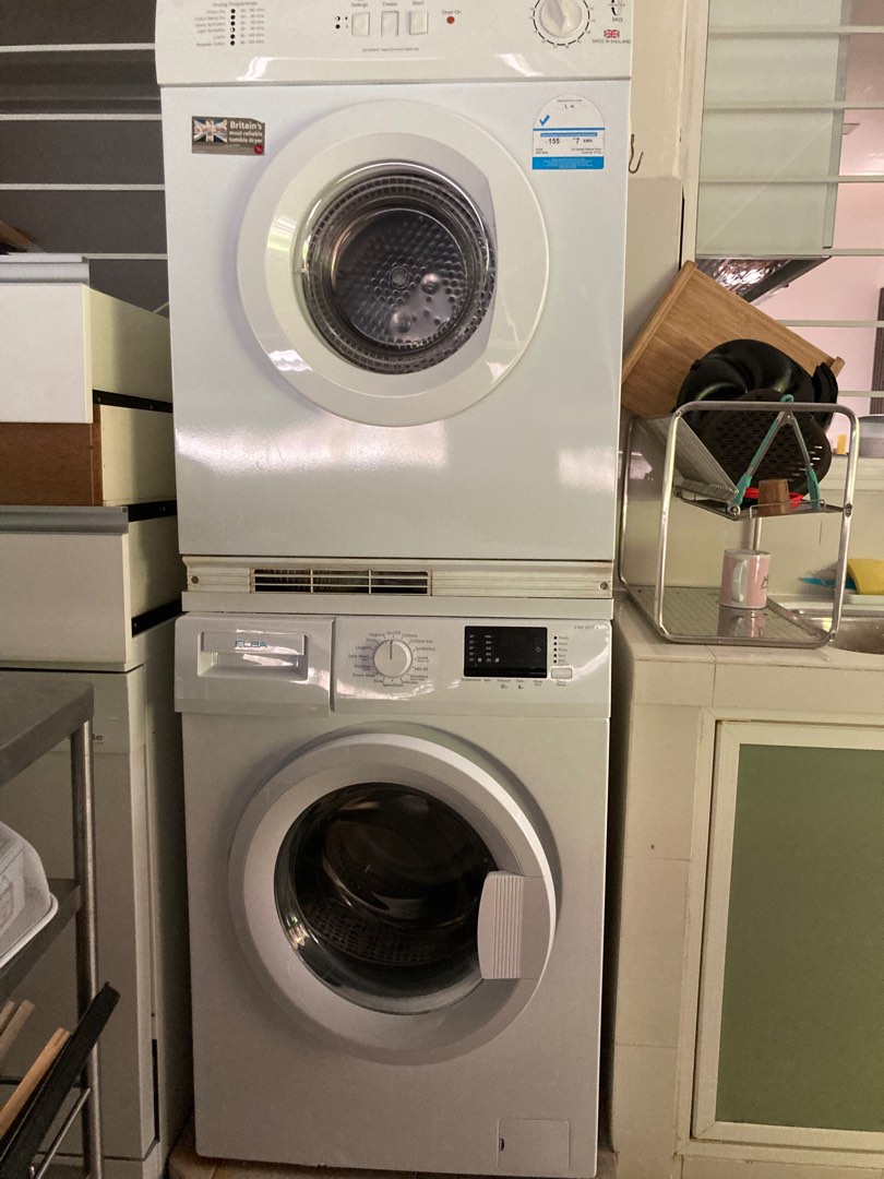 Elba washing machine and dryer, TV & Home Appliances, Washing Machines and Dryers on Carousell