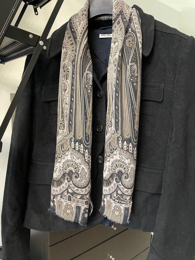 Etro (Luxury Brand) Paisley Print Silk Blouse and Floral Motif Blouse