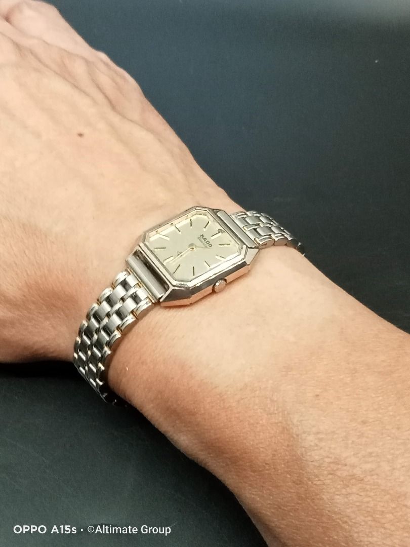 FAST DEAL Circa 1970s Rado Lady Tank K0400183 Quartz Wrist Watch