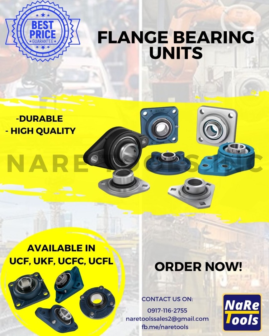 Flange Bearing Units, Commercial & Industrial, Construction Tools