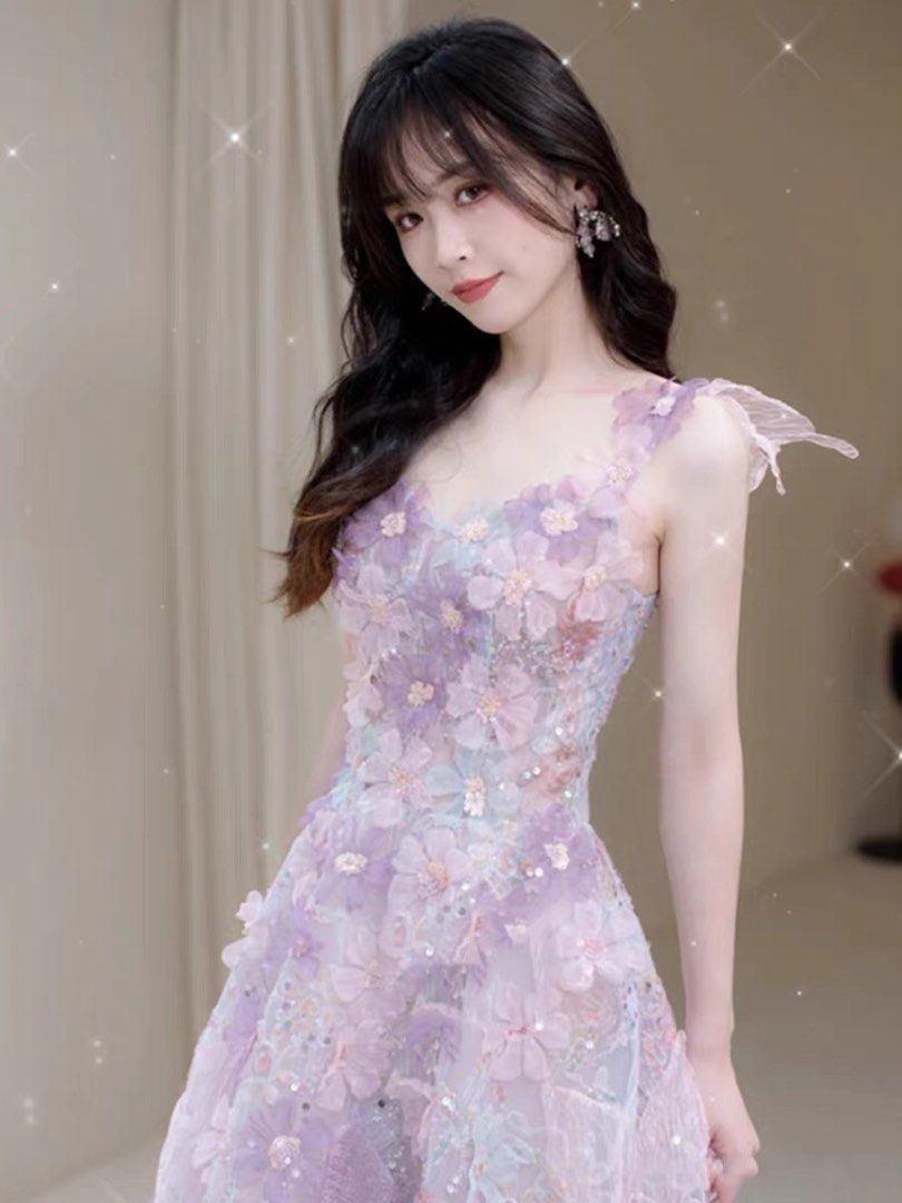 strapless open back dress Portia and Scarlett Fit and Flare Prom Dress PS21208 main image 1