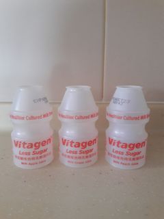 (FOC) Empty Vitagen Bottles