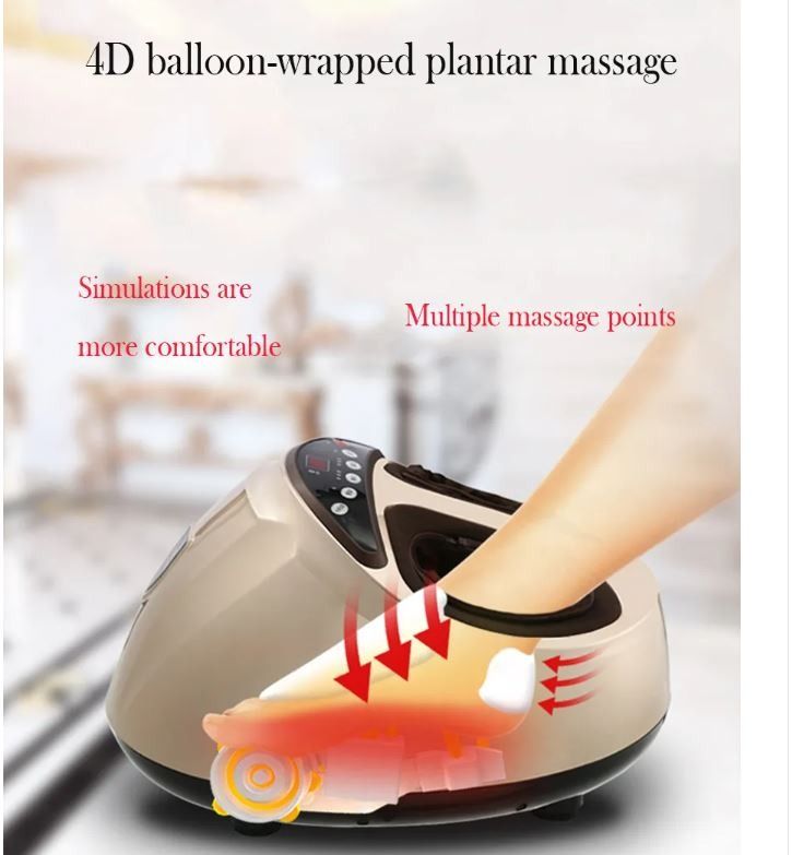 Foot Massager Roller Massage Foot Therapy Machine Foot Base Intelligent ...