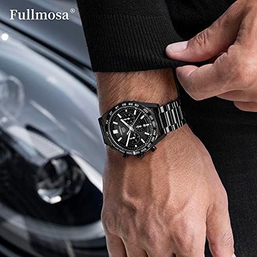 Fullmosa 16mm Smart Watch Strap Metal Straps for men s Women