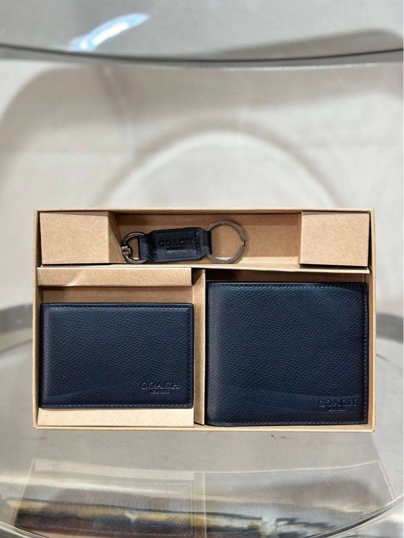 Genuine Outlet US Coach Men s Wallet Gift Set Men s Fashion