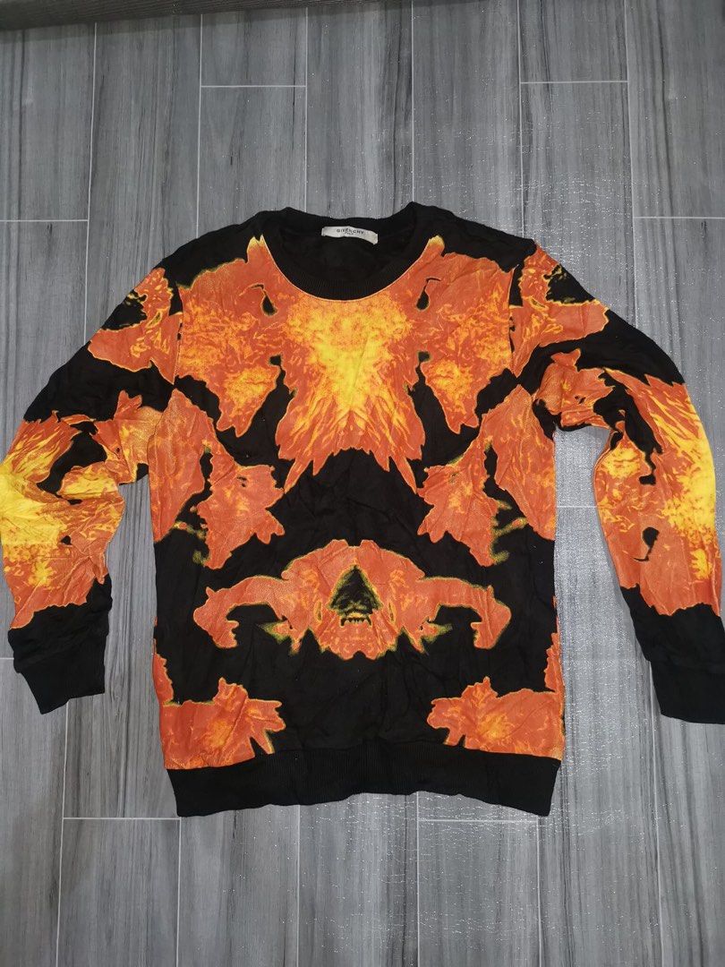 Givenchy on sale flame sweater