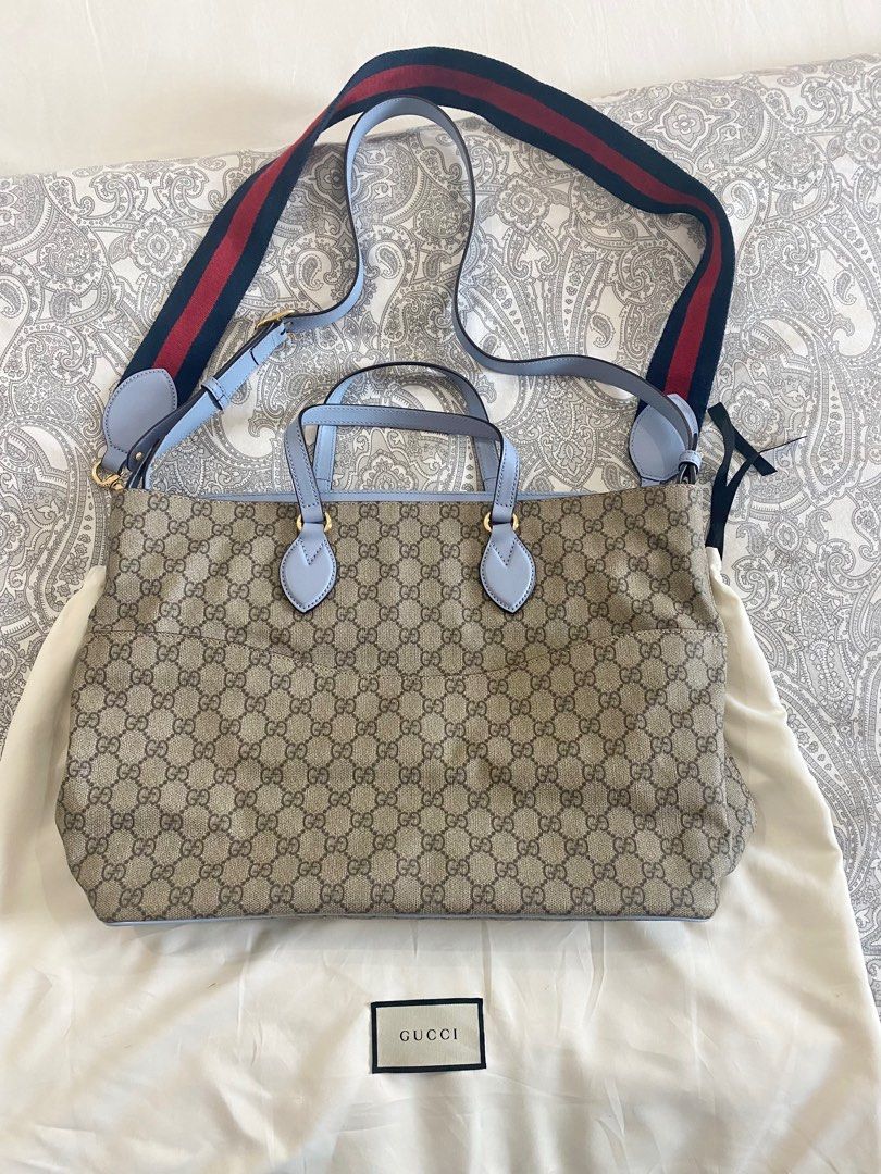 Gucci soft gg discount supreme diaper bag