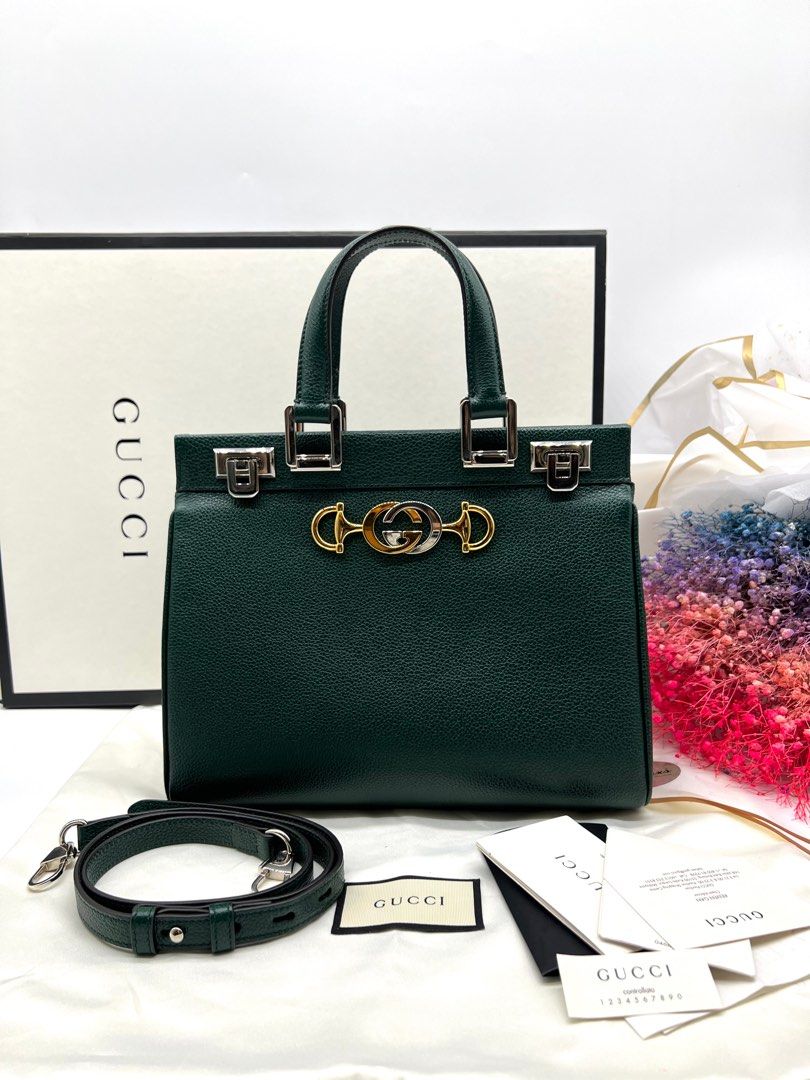 Gucci zumi grainy leather small shoulder bag outlet