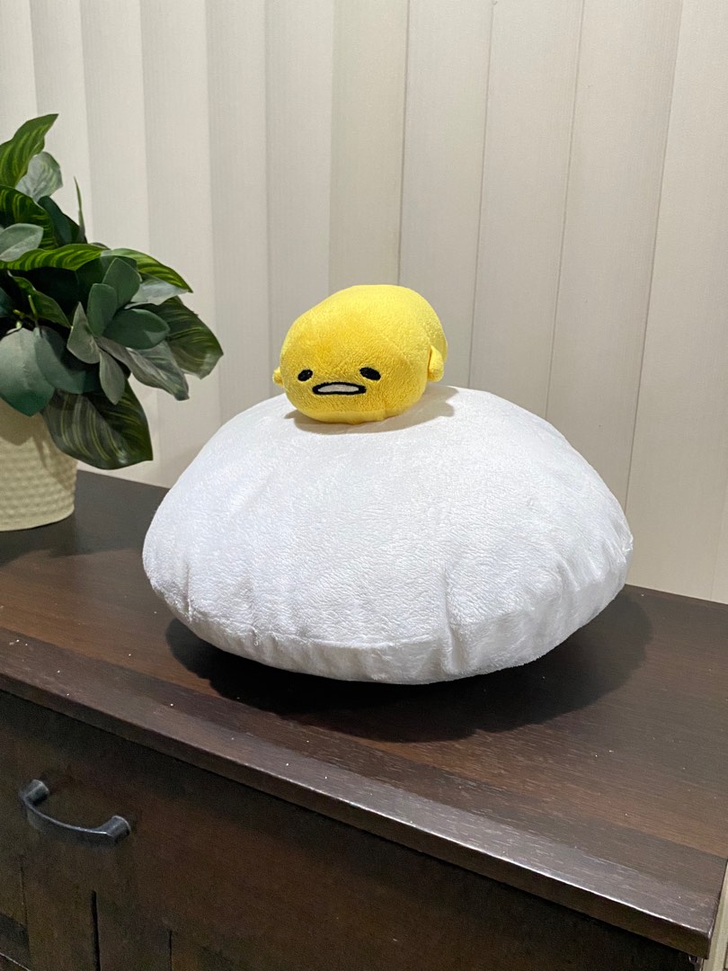 Gudetama Pillow Official, Hobbies & Toys, Toys & Games on Carousell