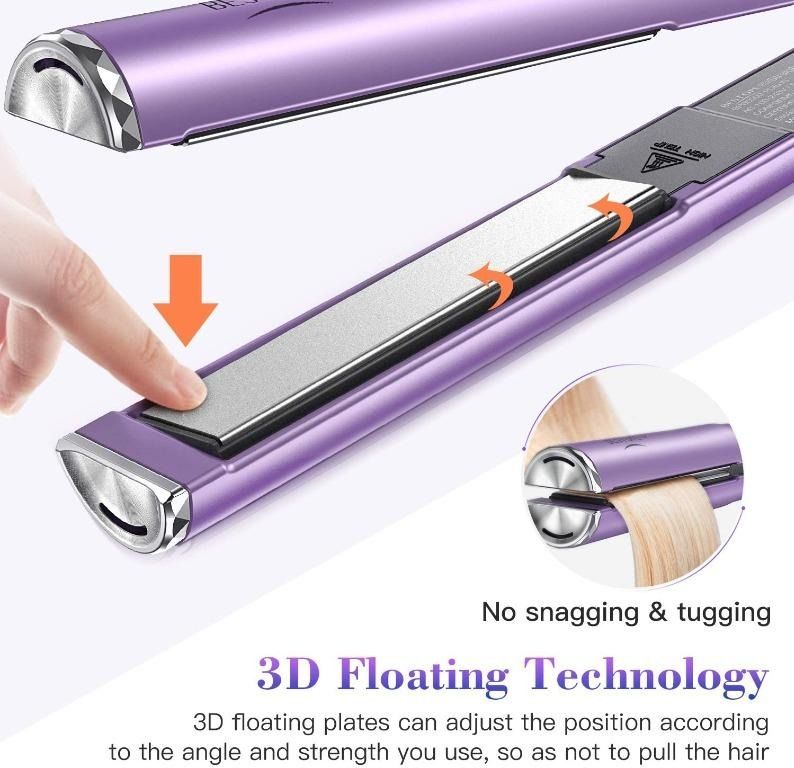 Hair Straightener BESTOPE Hair Straighteners for Women 2 IN 1