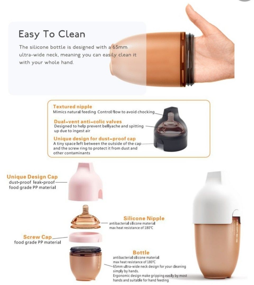 He or She: Ultra Wide Neck Baby Bottle Premium Gift Set, Babies & Kids, Nursing & Feeding, Breastfeeding & Bottle Feeding on Carousell