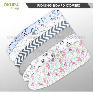 Heat Resistant Ironing Board Cover Thick Pad Reflect Adjustable Non-Slip Tabletop Cotton