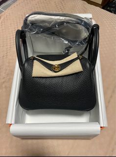 Hermès Mini Lindy Gris Etain PHW, Women's Fashion, Bags & Wallets,  Cross-body Bags on Carousell