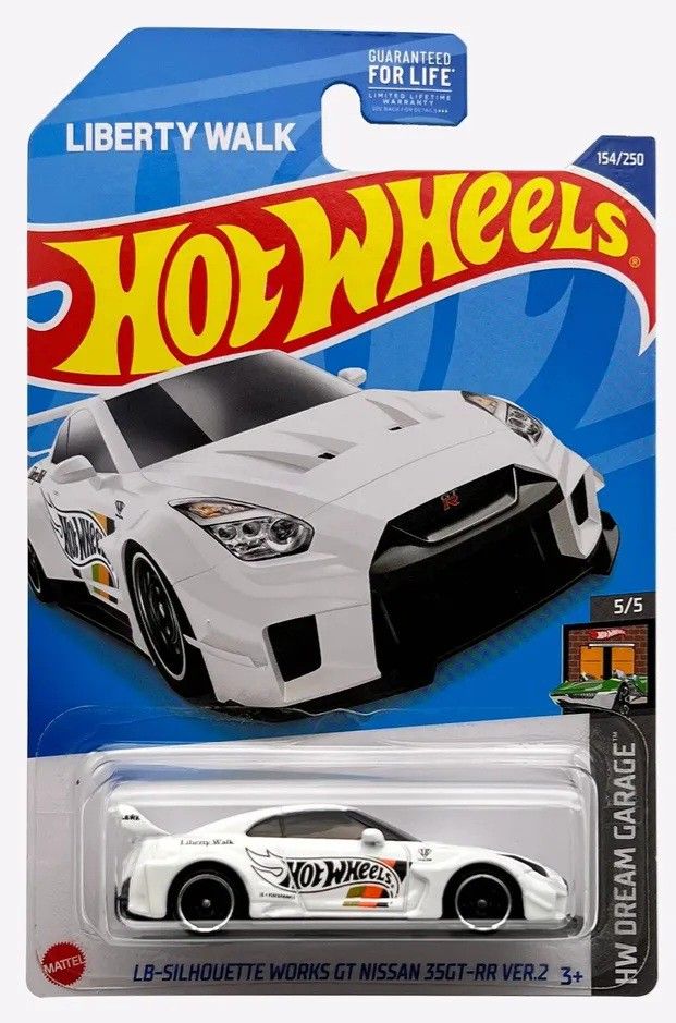 Hot Wheels Nissan GTR R35 Liberty Walk Super Silhouette Hobbies