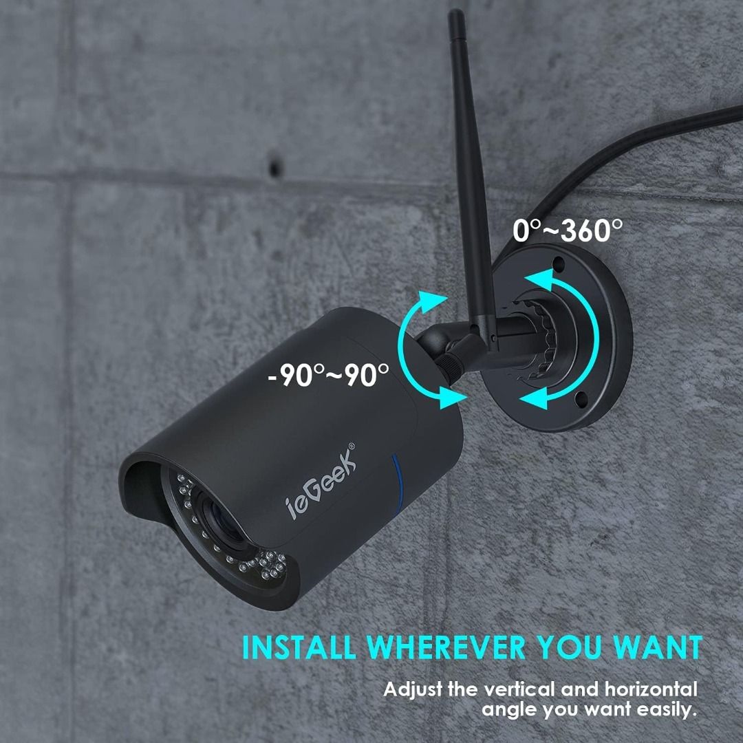 Iegeek security cheap outdoor camera 1080p