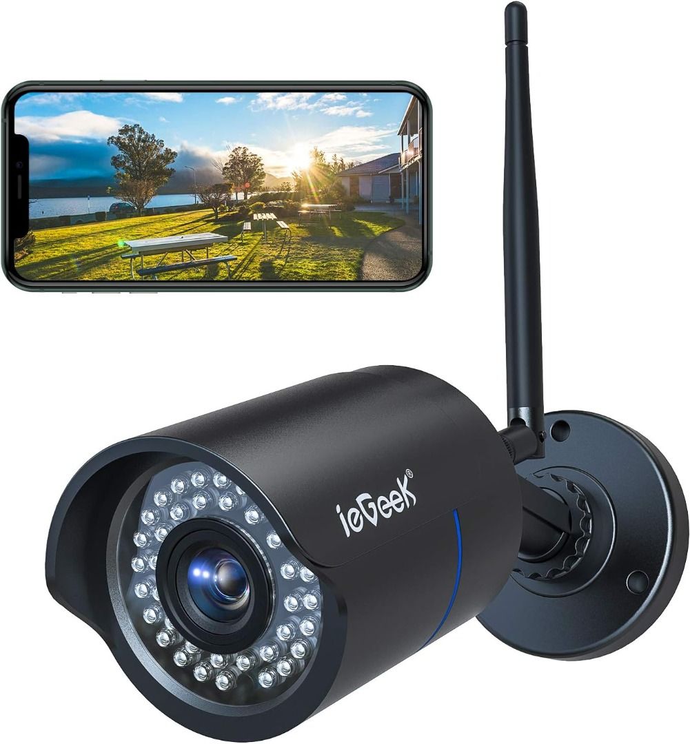 ieGeek IG62 Security Outdoor Camera 1080P Waterproof Home Security