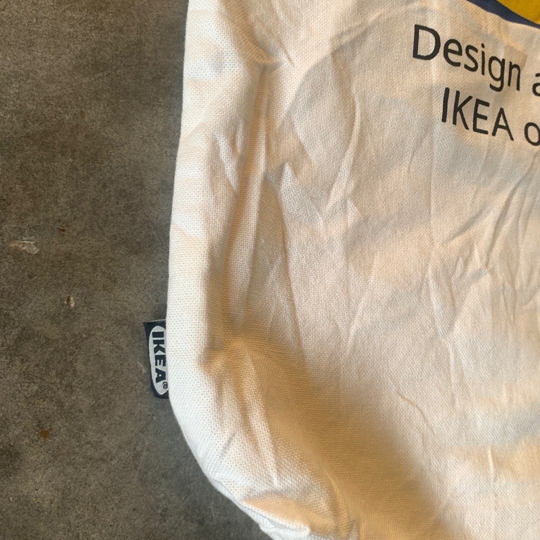 Ikea Canvas Tote Bag, Women's Fashion, Bags & Wallets, Tote Bags on