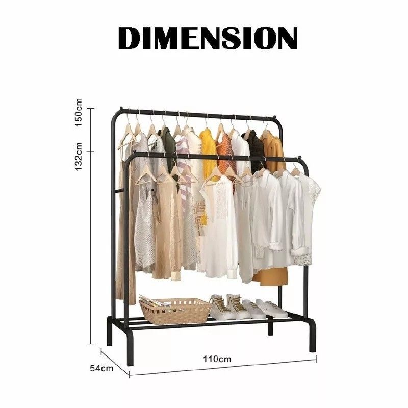 Ikea Mulig cloth hanger railing rack rak baju tuala towel also sell ampaian Furniture Home Living Furniture Shelves Cabinets Racks on Carousell